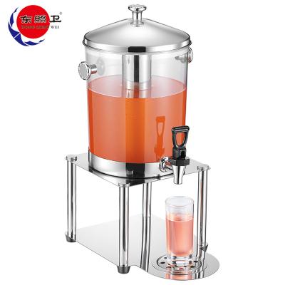 China Commercial Cold Beverage Dispenser Hotel Restaurant Equipment Hotel Buffet Restaurant Equipment Squeezer Juice 8L/16L Silver Beverage Dispenser for sale