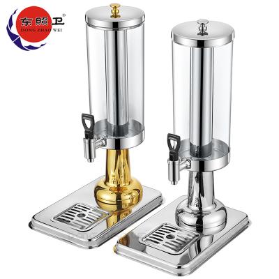 China Gold Fruit Juicer Dispenser 6L Commercial Ice Cream Beverage Dispenser Commercial Hotel Restaurant Hotel Buffet Equipment Hotel Equipment Fresh or Hot Juicer Dispenser for sale