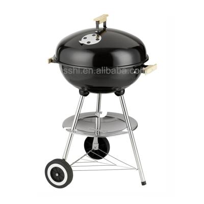 China Easily Assembled Portable Manufacturers Kettle Barbecue Grill Charcoal BBQ Grill For Camping for sale