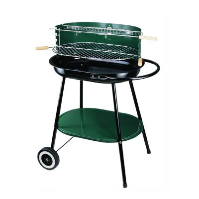 China Easily Assembled Manufacturers Go Kart BBQ Grill Charcoal Grill With Wheels Outddor for sale