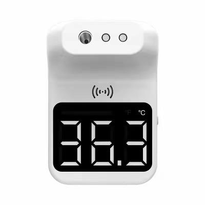 中国 Foam Soap Dispenser Mini Non-contact Thermometer Body Temperature Scanner Wall Mounted Automatic Temperature Measurement for Restaurants Offices School 販売のため