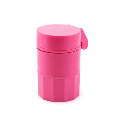 Κίνα Hot Sale Portable Eco-friendly Pill Organizer Weekly Pill Case With Medical Pill Crusher Plus Pill Cutter Function προς πώληση