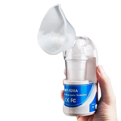 Κίνα For Home Use Refillable Effective Handheld Mesh Nebulizer Machine Cool Mist Vapor Inhaler With Soft Mask προς πώληση