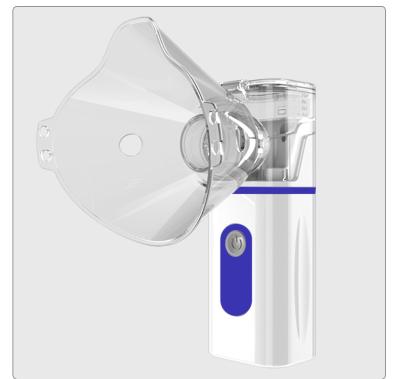 Chine Comfortable Portable Nebulizer with Medical Inhaler Mesh à vendre