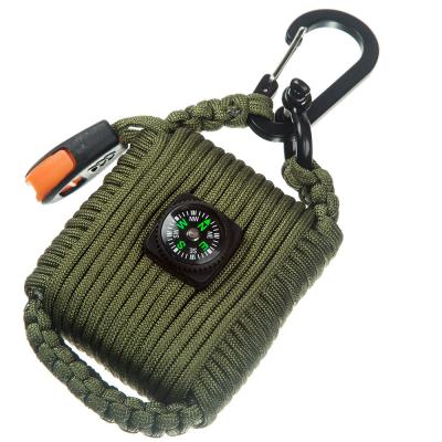 China Survival Kit Light Grenade First Aid Kit Compass Emergency Rescue Kit Outdoor Tool for sale