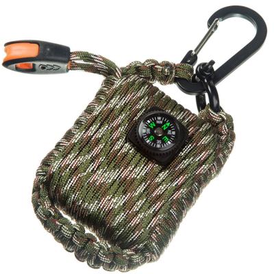 China Light Fishing Increasing Outdoor Survival Gear Rescue Grenade With Whistle Kit en venta