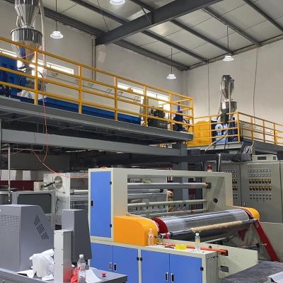 China Hotels Al-Best Quality 3200 Mm Melt Blown Nonwoven Fabric Nonwoven Machinery Melt Blown Machine for sale