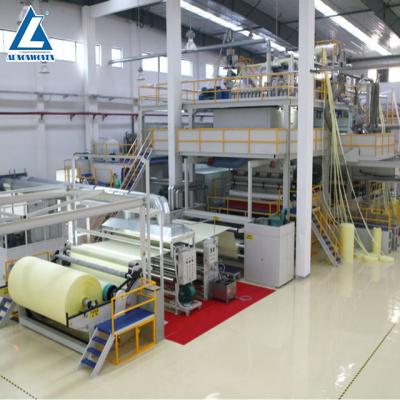 China Easy Operate 1.6m SS PP Spunbond Nonwoven Fabric Production Line High Quality for sale