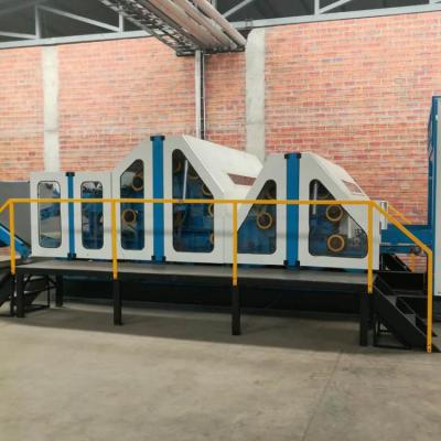 China Hotels ALSL--C2D2 double cylinder doffer pull off nonwoven carding machine for sale