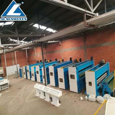 China Road Construction PET High Speed ​​And Road Construction / Middle Speed ​​Geotextile Machine Needle Punching Making Production Line for sale