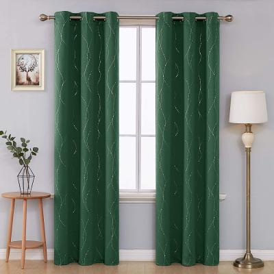 China Blackout Luxury European Style Custom Decoration Hotel Shading Curtains Shading Rate 41%-85% for sale