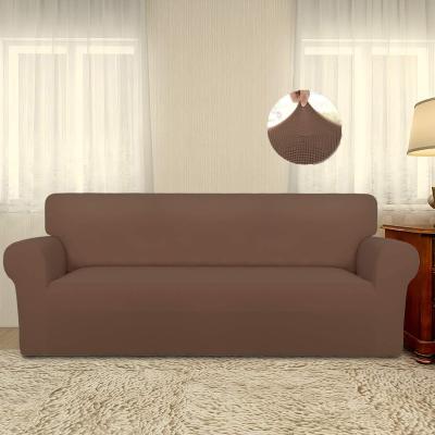 China Modern high elasticity sofa covernon-slip spandex simple design comfortable and soft cover for sale