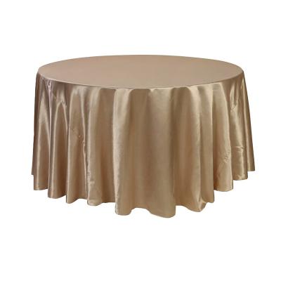 China Modern Banquet High End Customizable High End Tablecloth Wedding Round Table Cloth Wedding Table Cloth for sale