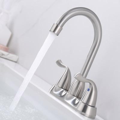 China Faucets Dongjiang Castle Basin Faucet Bathroom Basin Faucet Basin Faucet Oil Rubbed Bronze for sale