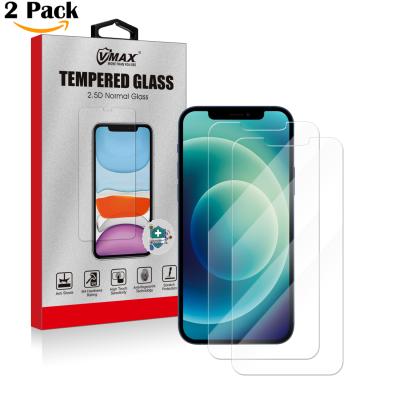 China 2021 Hot Selling Mobile Phone 2 Pack Screen Protector Tempered Glass Mobile Phones For iPhone 11 12 pro mini max for sale