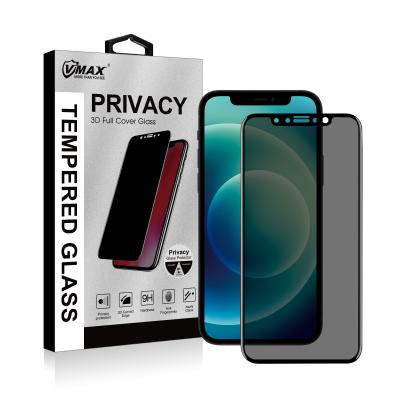 China Cell Phone Phone Screen Protector For iPhone 12 Pro 9H HD Max Film Glass On Tempered Glass Privacy for sale