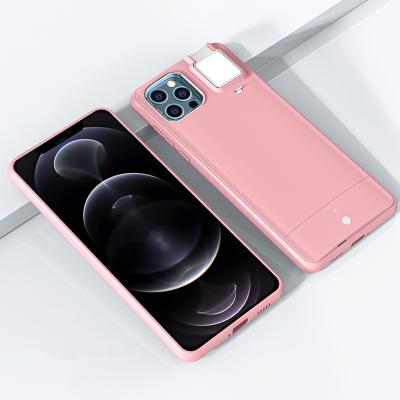 China 2021 New Selfie Shockproof Fill Light Phone Case For iPhone 12 12 Pro Max Smart Battery Case Phone Cover 11 11 for sale