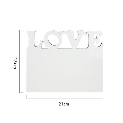 China Gift Decoration Factory New Sublimation Blank MDF Photo Frame For Customize Printing for sale