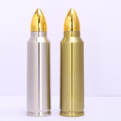 China Factory PORTABLE Stainless Steel Bullet Masks Skinny 1000ml Tumbler Bullet Tumbler Cups for sale