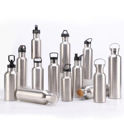 China Durable Gym Custom Water Bottle Stainless Steel Wide Mouth Vacuum Insulated Thermal Flask With Handle for sale