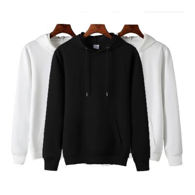 China Custom Wholesale Custom Plain Sweatshirts Anti-Wrinkle Hoodie White Crewneck Hoodies Unisex Crewneck Hoodies for sale