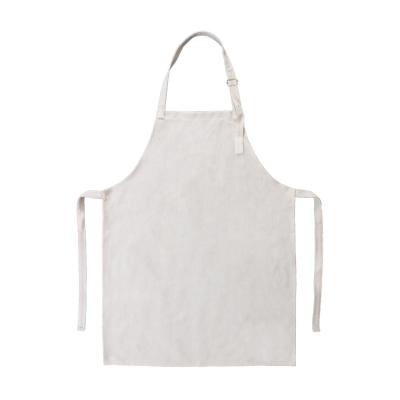 China Hot Selling Home Cooking Apron Sublimation Blanks Heat Transfer Kitchen Canvas Adult And Kids Apron For Home Use for sale