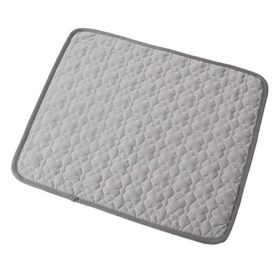 China Factory Wholesale Best Selling Padded Summer Plush Custom Cooling Bed Covering Cushion Pet Mats for sale