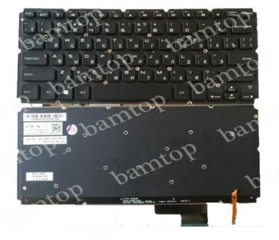 China Small Custom Russian Keyboard Layout For DELL XPS 14 L421x Notebook for sale