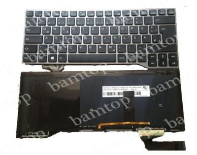 China GR-Minihintergrundbeleuchtungs-deutsche Laptop-Tastatur Fujitsu E743 umweltfreundlich zu verkaufen