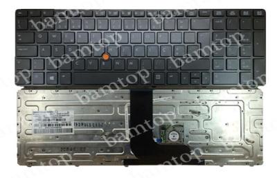 China Señale la serie compatible portuguesa estándar de HP 8560W de la disposición de teclado del palillo en venta