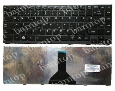 China Small Toshiba Laptop Turkish Keyboard Layout With Pointing Stick Black for sale