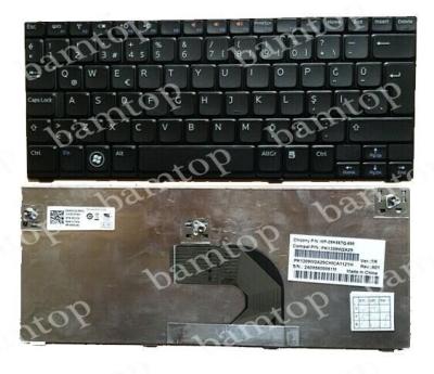 China Mini Turkish Dell Laptop Keyboard Layout Low Stroke Key Structure HS Code for sale