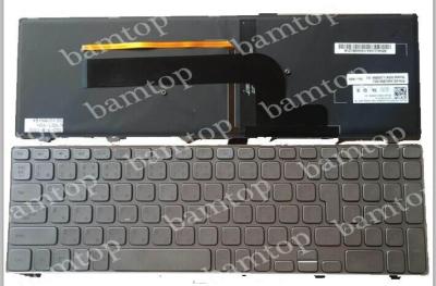 China Despedida excelente de Dell Inspiron 17 de plata retroiluminados japoneses originales del teclado de la tableta en venta