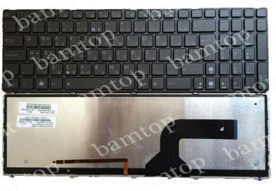 China Replacement Frame Backlight Greek Laptop Keyboard For Asus G51 G53JW for sale