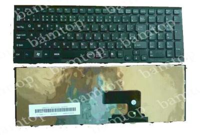 China Sony Laptop Japanese Language Keyboard Shockproof With Low Stroke Key Structure for sale