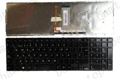 China Toshiba P50 P50-A P55 P55-A Spanish Laptop Keyboard Sp Layout Backlit Black for sale