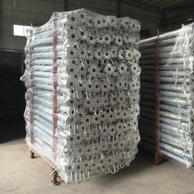 China Industrial 20KN Scaffold Shoring Steel Prop Q345 Material And Forged Nuts Of Slab Decking Support Frames for sale