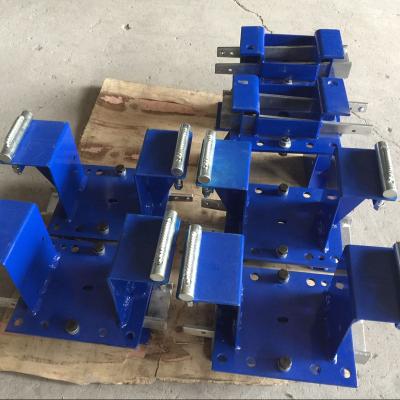 China Industrial Automatic Welding Formwork Accessories Blue Robert Table Head For Concrete Wall Slab And Column Forms Scaffolding for sale