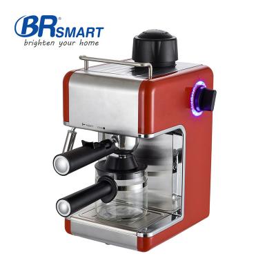 China Hotel home appliances portable 4 cup espresso coffee machine coffee maker milk vending machine coffee machine for sale