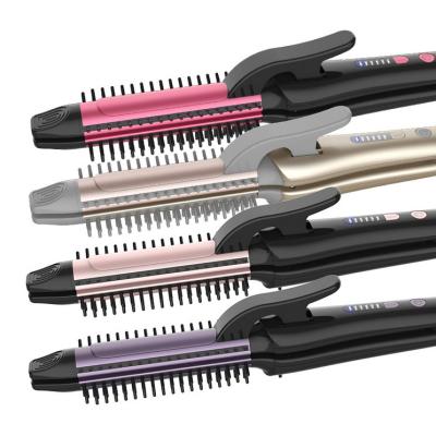 China Can be replaced 2 in 1 multifunctional hair straightener and curler for sale