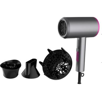 China New Design Lower Noise Foldable 1800W with 3pc Nozzle Portable Hair Dryer DC Motor Hair Dryer for sale