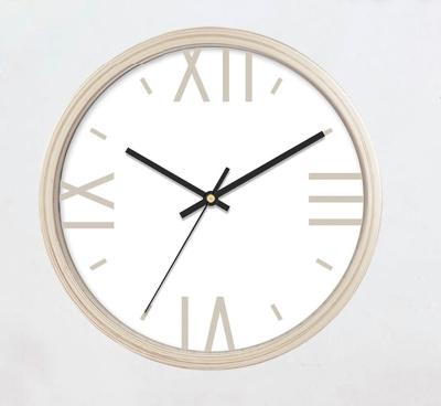 China Antique Style 10 Inch Wall Clock Decoration Wall Clock WS 368 Home Step Wall Clock for sale