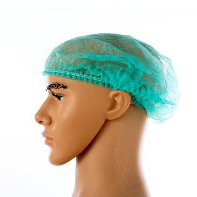 China Eco-friendly Wholesale Cheap Disposable Nonwoven PP Hair Crowd Clip Cap for sale