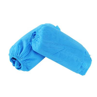 China Eco-friendly Disposable Non Woven Medical Shoe Cover PP Nonwoven Waterproof Shoe Cover for sale