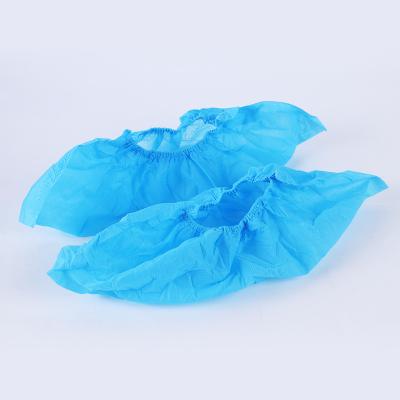 China Eco-friendly Disposable Non Woven Medical Shoe Cover PP Nonwoven Waterproof Shoe Cover for sale