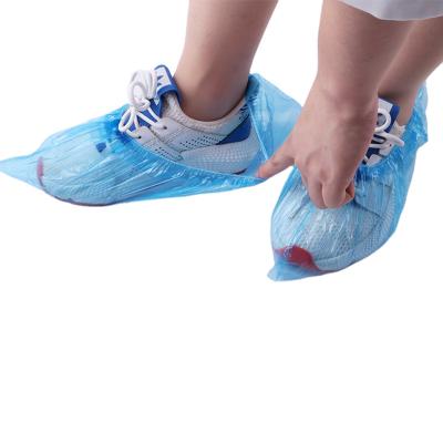 China Hongkang Eco-friendly PE Waterproof Shoe Covers Plastic Eco-friendly Shoe Cover for sale