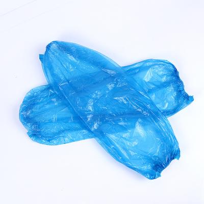 China Nonwoven Wholesale Plastic Oversleeve Home Use Disposable PE Arm Sleeve Covers for sale