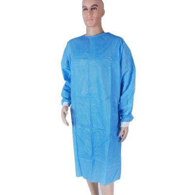 China Biodegradable Eco-friendly High Quality Disposable Hospital Surgical Gown for sale