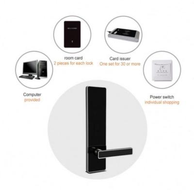 China Wooden Doors Smart Thumbprint Lock for Home and Office Door Bedroom Fingerprint Master Card Hotel Code High Quality Electronic Door Lock for sale