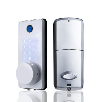 China TUYA/TTLOCK ONLENSE Smart Lock TTLOCK BLE RFID Touch Screen Physical Keys Send ekey Deadbolt for sale